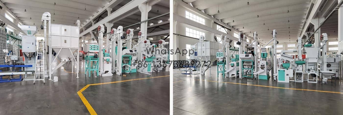 18TPD Automatic Rice Mill Production Line