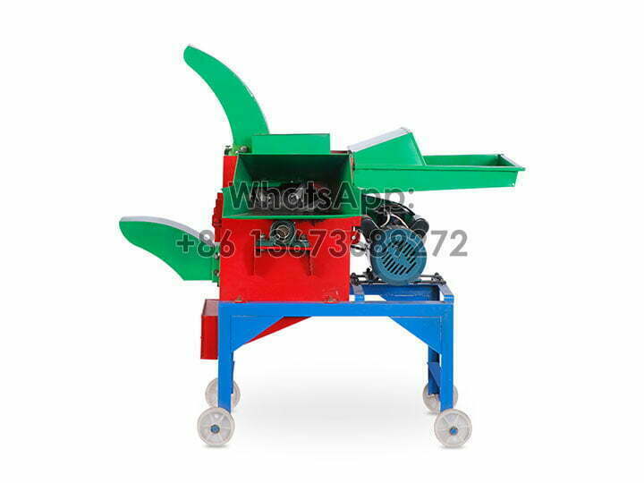 Combined hay cutter and grain grinder