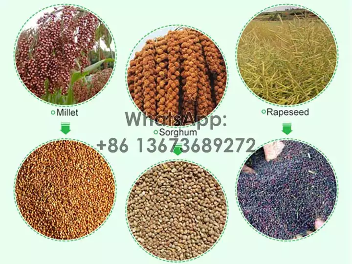 Applications of sorghum thresher machine